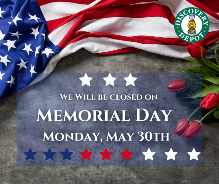 We Will be closed on