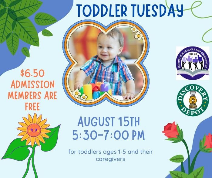 Toddler Tuesday August 23