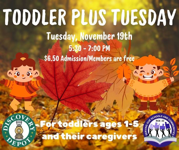 November Toddler Plus Tuesday