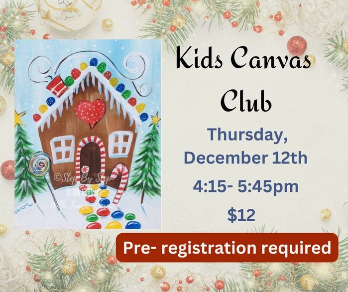 December Kids Canvas Club